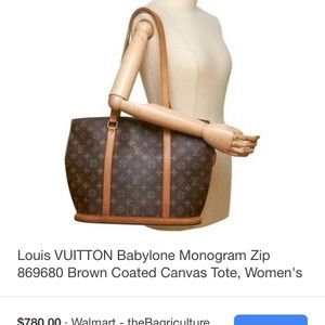 Used Louis Vuitton tote very good condition